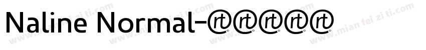 Naline Normal字体转换
